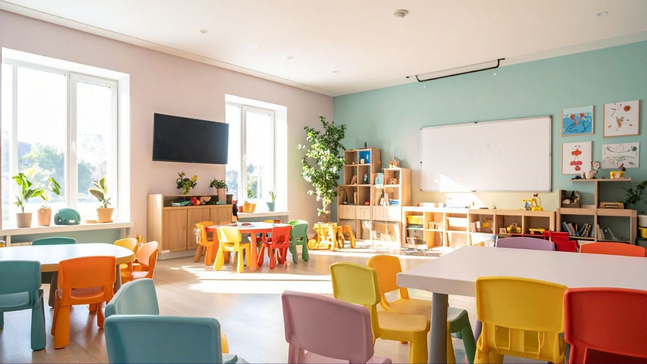 Primary school classroom